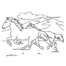 top 55 free printable horse coloring pages online