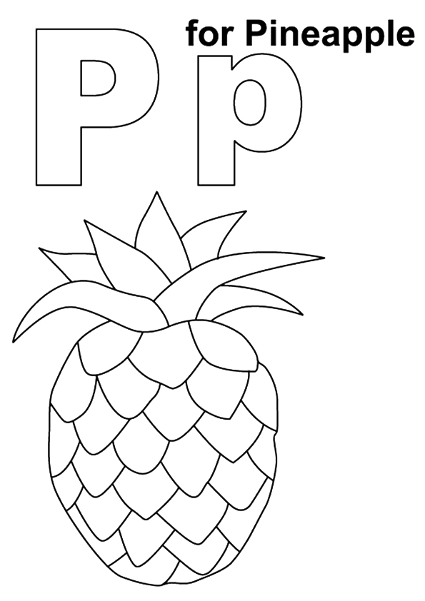 The-P-For-Pineapple