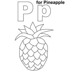 The-P-For-Pineapple