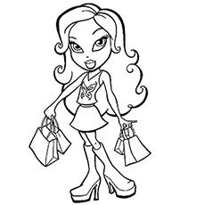 Top 20 Free Printable Bratz Coloring Pages Online