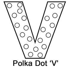 Gambar Polka Dot Alphabet Letters Coloring Pages Ideas Top 10 Free di ...