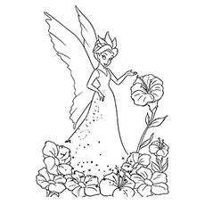 Top 25 Free Printable Tinkerbell Coloring Pages Online