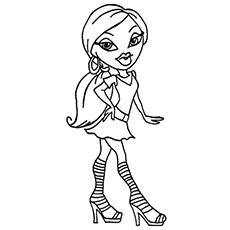 Fashionable & Fun Bratz Coloring Pages for Kids to Color