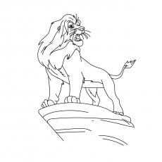 lion pride coloring pages