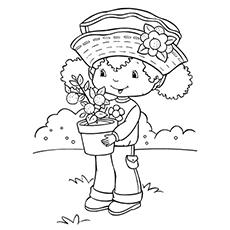 Orange Blossom Strawberry Shortcake Coloring Pages - Get Coloring Pages