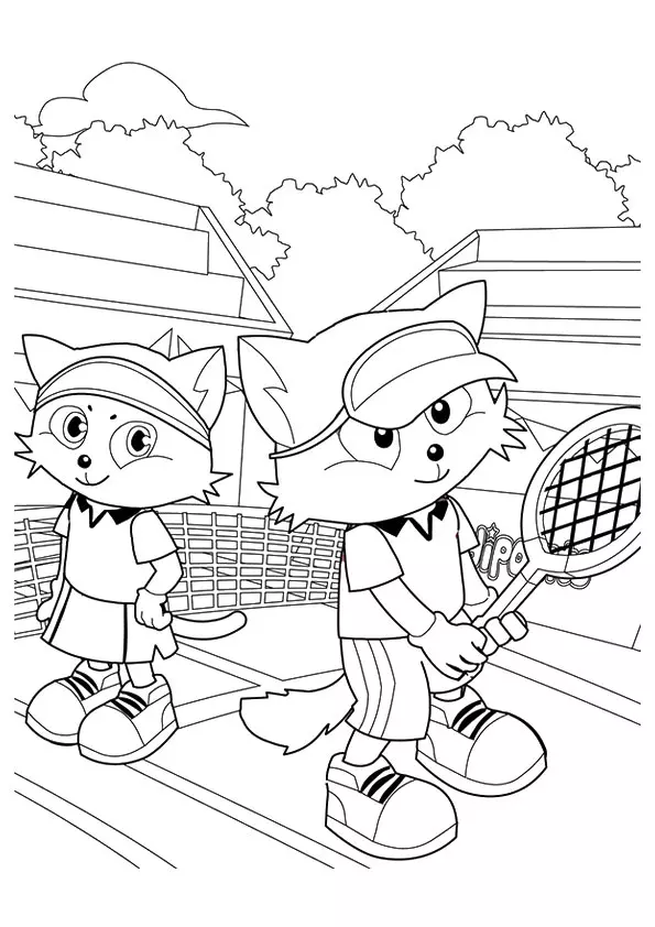 The-Tennis-Tournament-Between-Cats