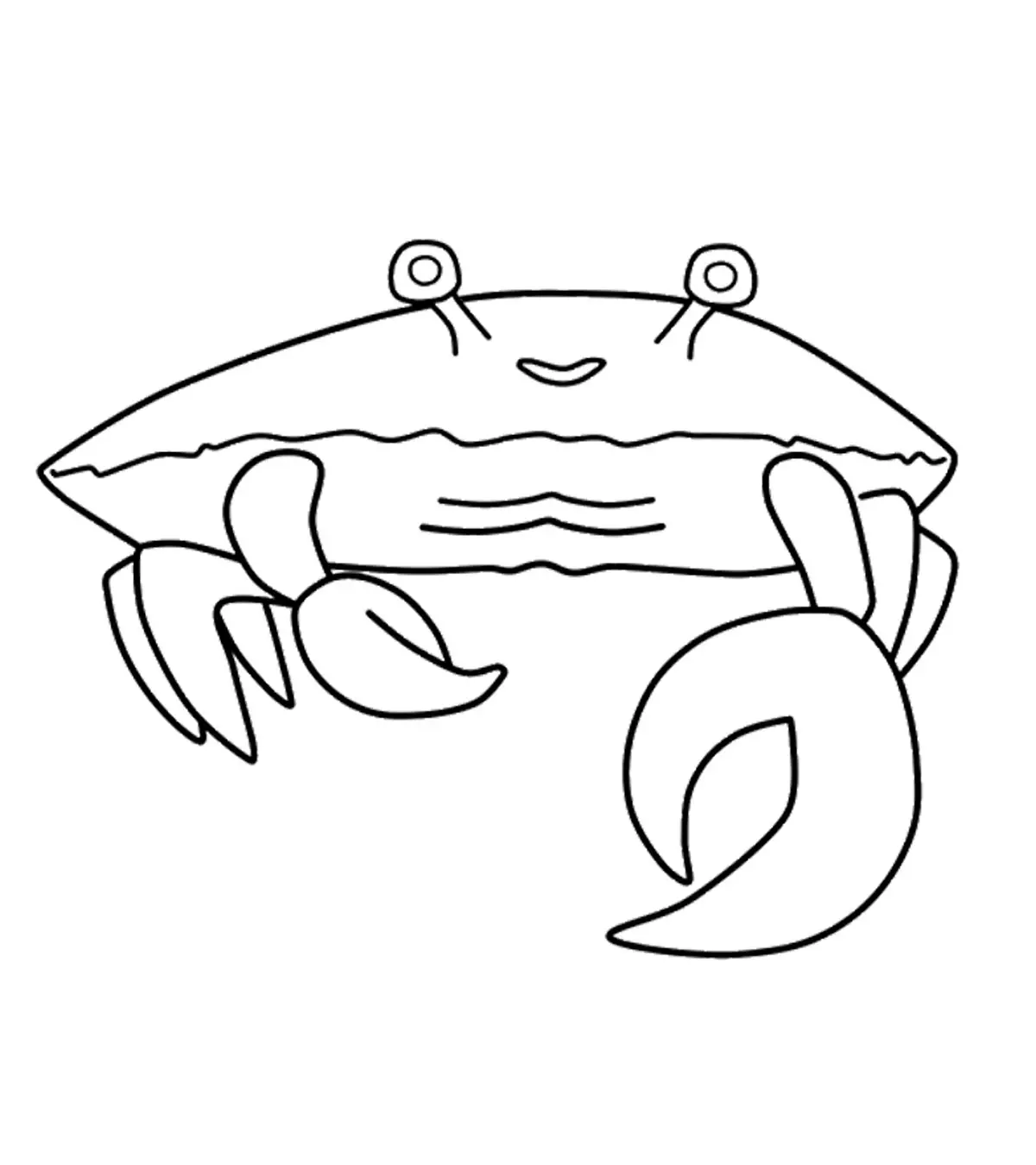 10 Amazing Crab Coloring Pages For Your Little Ones