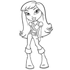 Top 20 Free Printable Bratz Coloring Pages Online