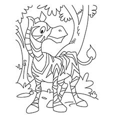 Top 20 Free Printable Zebra Coloring Pages Online