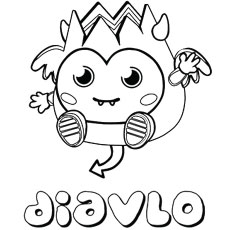 Diavlo as one of the Moshi Monsters