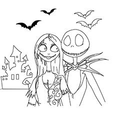 Top 25 Nightmare Before Christmas Coloring Pages For Your Little Ones