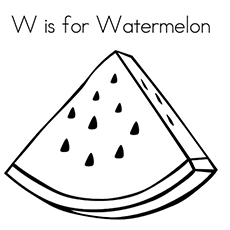 Top 10 Letter ‘W' Coloring Pages Your Toddler Will Love To Learn & Color