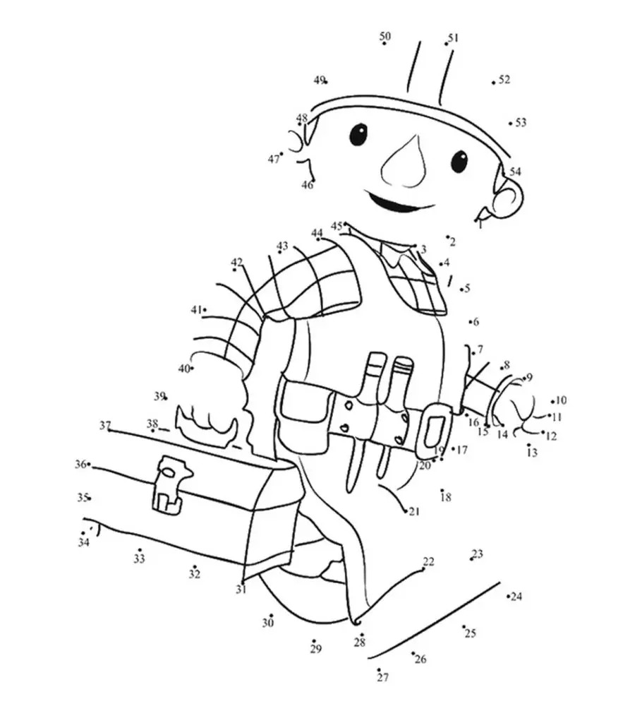 Top 20 Free Printable Dot To Dot Coloring Pages Online