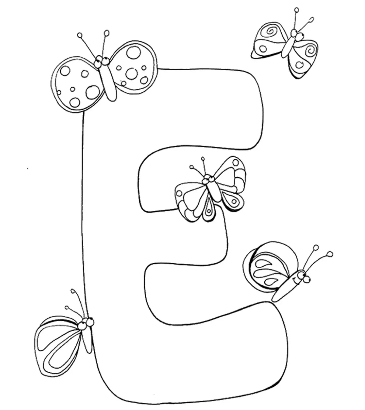 Top 10 Letter ‘E’ Coloring Pages Your Toddler Will Love To Learn & Color
