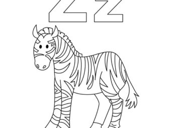 Top 10 Letter ‘Z’ Coloring Pages Your Toddler Will Love To Learn & Color