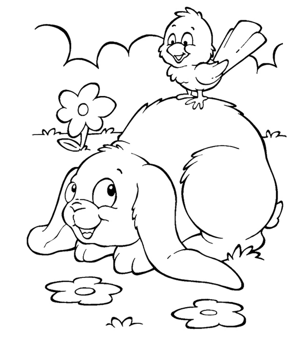 Featured image of post Bunny Coloring Pages For Adults : We don&#039;t want to leave you out.