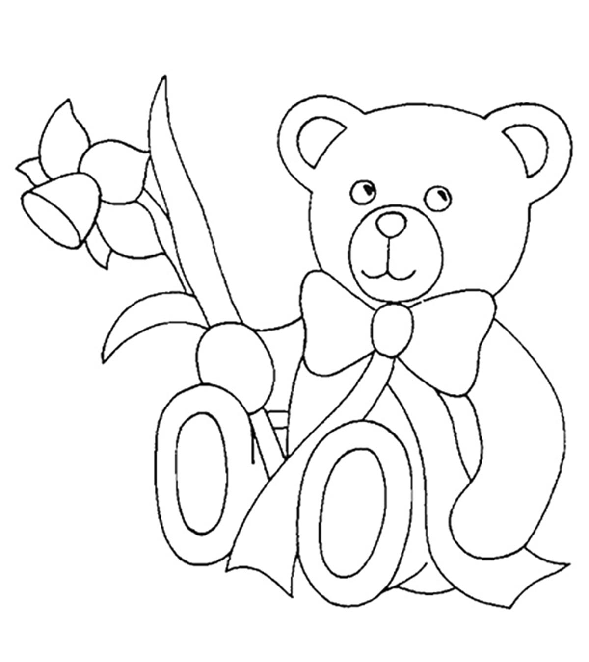 Top 18 Teddy Bear Coloring Pages Your Toddler Will Love To Color