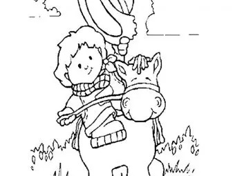 Top 25 Cowboy Coloring Pages For Your Little Ones