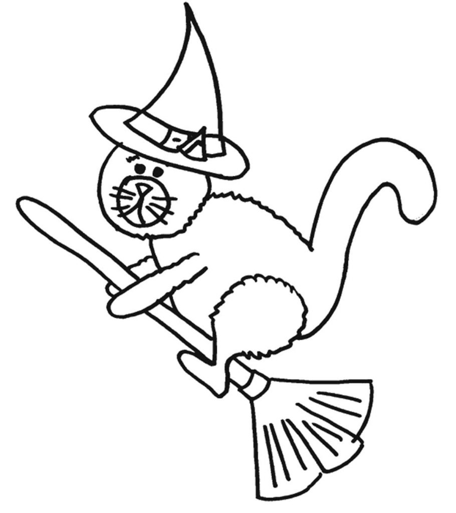 Halloween Coloring Pages   Free Printables   MomJunction