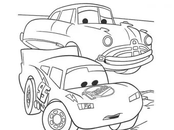 Top 25 'Lightning McQueen' Coloring Page For Your Toddler