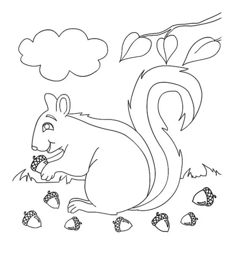 Top 35 Free Printable Fall Coloring Pages Online