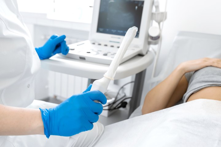 A transvaginal ultrasound can help check the endometrial lining of the uterus.