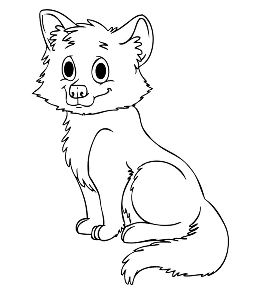 Top 20 Free Printable Wolf Coloring Pages Online