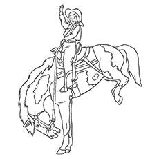 top 25 free printabe cowboy coloring pages online