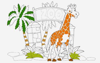 top 25 free printable zoo coloring pages online