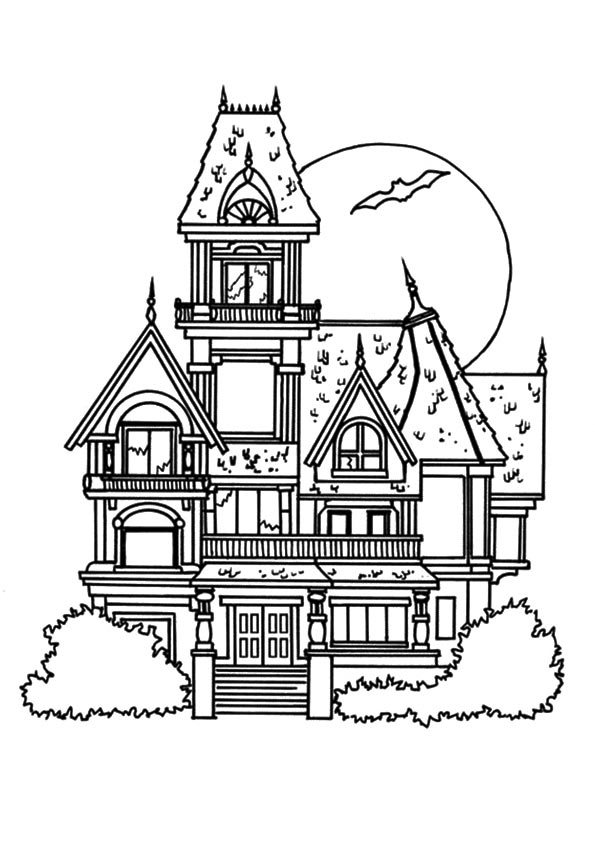 haunted-house-coloring-page-beautiful