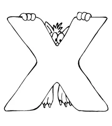 Top 10 Letter ‘X’ Coloring Pages Your Toddler Will Love To Learn & Color
