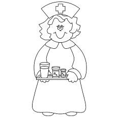 doctor nurse coloring pages