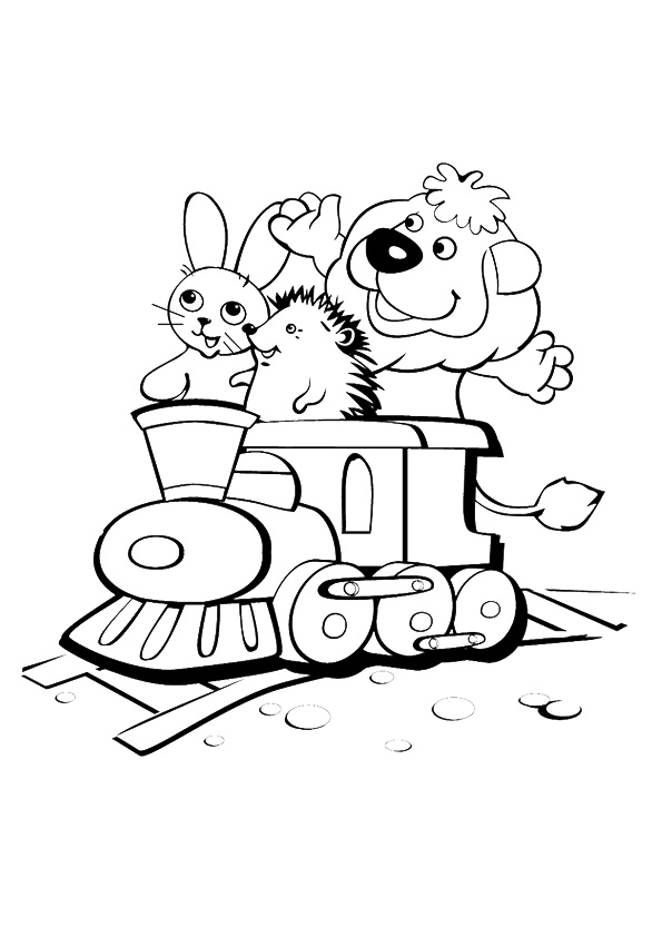 the-lion-hedgehog-and-bunny-on-train