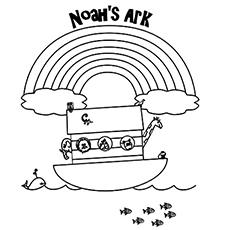 Top 10 Noah And The Ark Coloring Pages Your Toddler Will