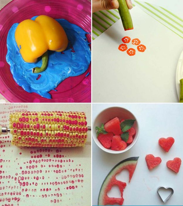 10 Fun And Innovative Vegetable Paintings For Kids