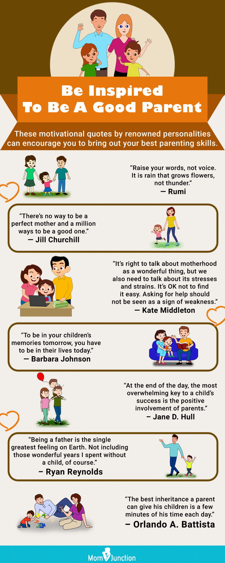 101 best and inspirational parenting quotes of all time (infographic)
