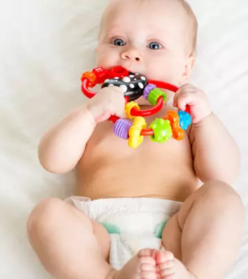 Time to set aside those teething woes with toys designed to soothe those aching baby gums.