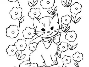 30 Printable Cat Coloring Pages Your Toddler Will Love