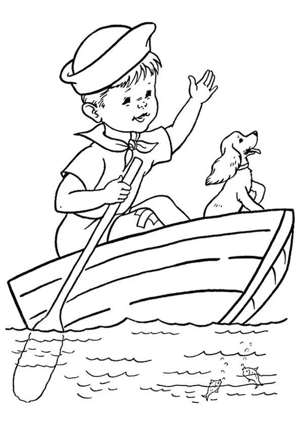 A-Baby-Sailor-On-Boat