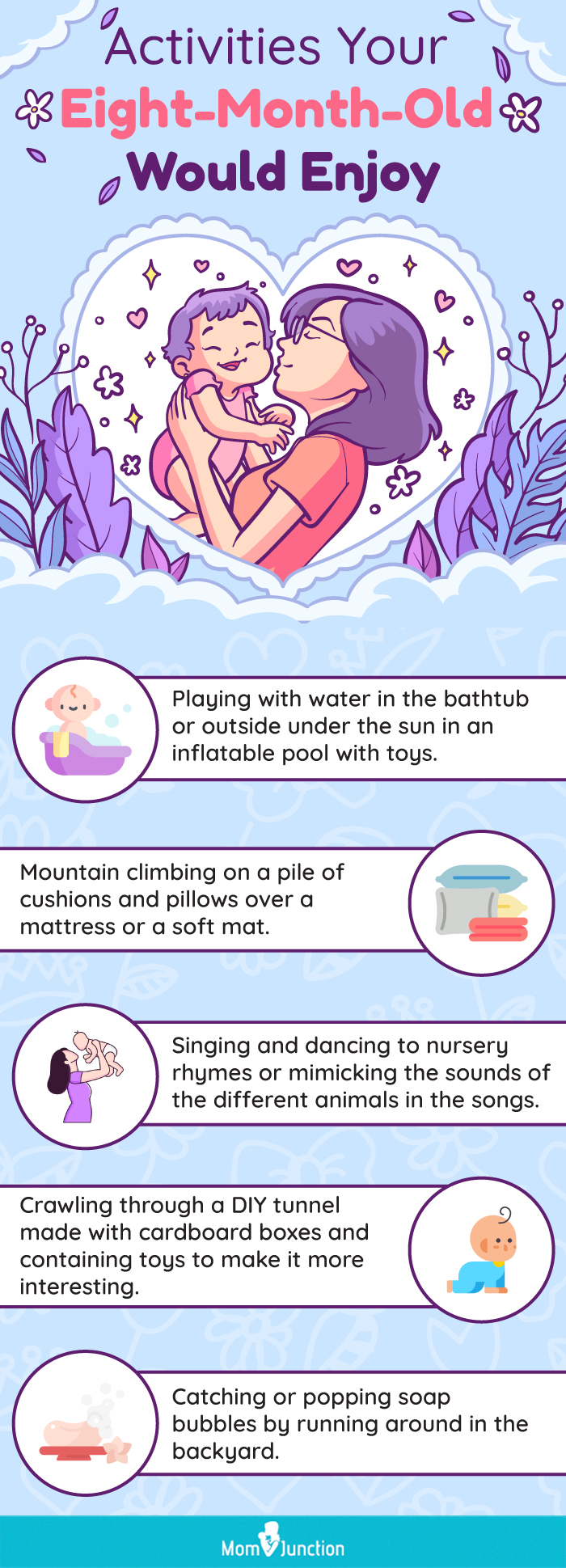 activities your eight month old would enjoy (infographic)