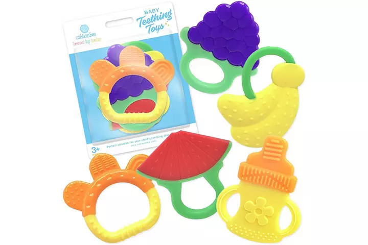 Ashtonbee Silicone Baby Teething Toy