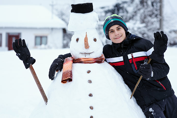 Building things winter activities for teenagers