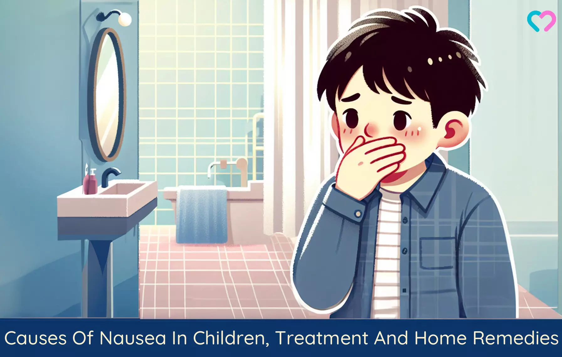 Nausea In Children_illustration