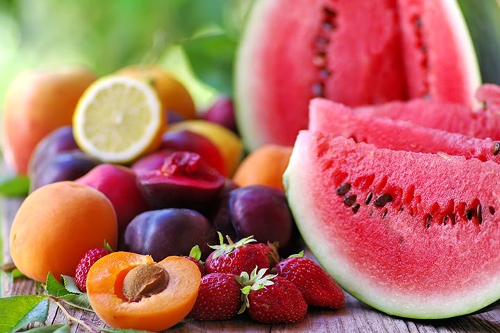 Fruits for nutritional requirements in third trimester