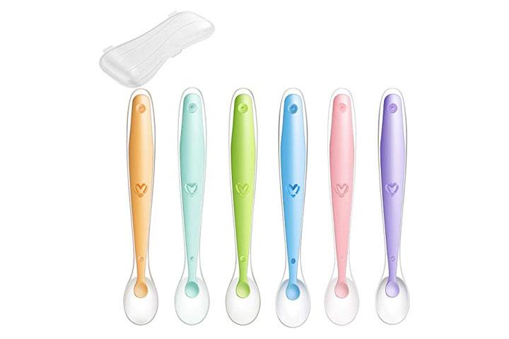 PandaEar Baby Silicone Soft Spoons