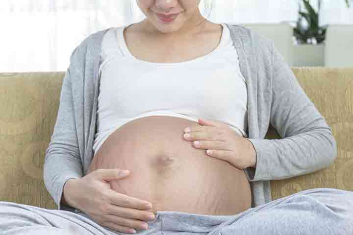 在30周的时候，你可能会注意到妊娠纹。