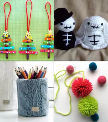 Simple Yarn And Wool Crafts For Kids