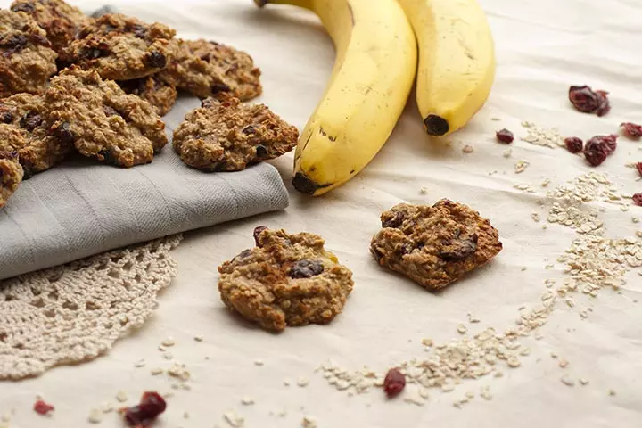 Sugarless oatmeal banana oats recipe for babies