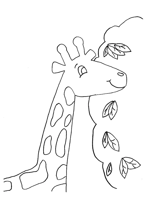 The-Giraffe-Near-A-Tree