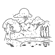 Weather Coloring Pages For Preschoolers : Rain Coloring Pages Weather Phenomena Coloring Pages Printable Com / Severe weather such as storms, hurricanes, and tornadoes may be fascinating to study, but frightening to experience.